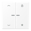 ENet push-button universal 1-gang FMLS1701PWWM thumbnail 2
