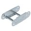 Adjustable bend element for cable ladder 110x200 Steel Hot-dip galvani thumbnail 1