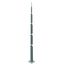 Telesc. lightning protection mast height 13.35m St/tZn w. flange plate thumbnail 1