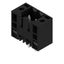 PCB plug-in connector, male header, Flange, THT solder connection, 3.50 mm, Number of poles: 2, 180°, Solder pin length (l): 4.5 mm, tinned, black, Box thumbnail 4