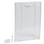 Pragma transparent door - for enclosure - 2 x 18 modules thumbnail 1