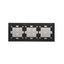 Double USB charger, C+A, Silver matt, metalic, 30W thumbnail 2