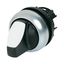 M22-WRK4 Changeover switch, RMQ-Titan, With thumb-grip, maintained, 4 positions, Bezel: titanium thumbnail 5