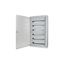 BP-O-400/4-C-W Surface-mount service distribution board with three-point turn-lock, including DIN rails, front plate with 45-mm cutout, W = 400 mm, H = 460 mm thumbnail 6