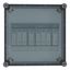 NH individual enclosure 2x XNH00, 3-pole+1-pole, incl. finger-protecti thumbnail 6