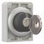 M30C-FWRS-MS3 Key-operated actuator, Flat Front, maintained, 2 positions, MS3, Key withdrawable: 0, I, Metal bezel thumbnail 14
