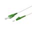 OpDAT patch cord SC-S APC/LC-S APC OS2, white 15.0 m thumbnail 3