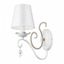 Elegant Monile Wall Lamp White with Gold thumbnail 4