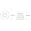 WHITE 6W WW IP65 230V DIMMABLE thumbnail 5