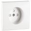 SAFETY C.PLAT F/EARTH SOCKET (FRENCH) WHITE thumbnail 1