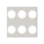 Cover plate - KNX 3-gang sensors - 2M - Dune thumbnail 1