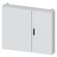 ALPHA 400, wall-mounted cabinet, Flat Pack, IP43, Protection class 2, H: 1100 mm, W: 1300 thumbnail 1