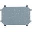 L1-CI43 Pre-drilled mounting plate, CI43-enclosure thumbnail 4