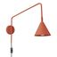 Wall lamp NOX red ochre thumbnail 1