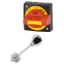 PKE-XRH Door coupling handle, red yellow, for PKE thumbnail 1