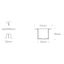 BLACK RECESSED PROFILE 2m + PC opal diffuser thumbnail 3