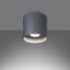CEILING LAMP MICA GREY GU10 1X10W IP20 thumbnail 7