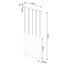 HANGING LAMP PASTELO 5L CONCRETE G9 5X8W IP20 thumbnail 5