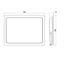 LED Floodlight Slim 100W 6500K thumbnail 2