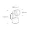 BLACK GARDEN SPOT GU10 10W IP65 thumbnail 2