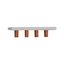 BUSBAR, low voltage, 100 A, AC 600 V, DC 1000 V, 15 x 16 x 106 mm, 6P, UL thumbnail 13