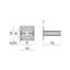 MIMIK 10 POST BASE HU ANTHRACITE thumbnail 3