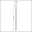 CESAR STRUT H3500 1L930 S/S HFX ANT - LED lighting column thumbnail 2