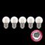 EcoPack 5pcs LED FIL Safe G45 E27 2W 2700K PC CL thumbnail 1