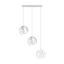 HANGING LAMP TULOS 3L WHITE E27 3X60W IP20 thumbnail 1