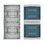 Surface Mounted Board, IP65, IK08, 4-rows 72 modules without screw ter thumbnail 7