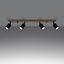 CEILING LAMP VERDO 4 BLACK GU10 4X10W IP20 thumbnail 5