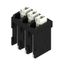 Printed circuit board terminals, 3.81 mm, Number of poles: 3, 180°, Solder pin length (l): 1.5 mm, black, PUSH IN with actuator, Clamping range, max. : 1.5 mm², Tape thumbnail 2