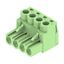 PCB plug-in connector, female plug, 5.08 mm, Number of poles: 4, 180°, Clamping yoke connection, Clamping range, max. : 4 mm², Box thumbnail 4