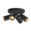ASTO TUBE, ceiling-mounted light, cylindrical, GU10, 4x max. 10 W, black thumbnail 2