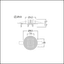 VOYAGER STAR MRCR ESC E3D WH - Emergency luminaire thumbnail 3