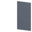 SIVACON, roof, closed, IP40, W: 400 mm, D: 800 mm, zinc-plated thumbnail 1