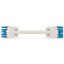 pre-assembled interconnecting cable Eca Socket/plug blue thumbnail 3