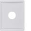 Centre plate plug-in opening for nurse call systems, arsys, p. white g thumbnail 3