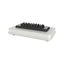 Flange incl. cable push-through plate, IP65, HxWxD=116x205x45mm thumbnail 1