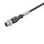 Sensor/actuator line, One end without connector, M12, Number of poles : 4, 5 m, pin, straight, Shielded: No, LED: No, Sheath material: PUR, Halogen: No thumbnail 1