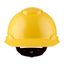3M™ Hard Hat, Ratchet, Ventilated, Plastic Sweatband, Yellow, H700N-GU thumbnail 2