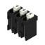 Printed circuit board terminals, 5.00 mm, Number of poles: 3, 180°, Solder pin length (l): 1.5 mm, black, PUSH IN with actuator, Clamping range, max. : 1.5 mm², Tube thumbnail 2