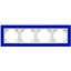 FOUR-GANG FRAME BLUE/ICE thumbnail 1