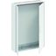 B37 ComfortLine B Wall-mounting cabinet, Surface mounted/recessed mounted/partially recessed mounted, 252 SU, Grounded (Class I), IP44, Field Width: 3, Rows: 7, 1100 mm x 800 mm x 215 mm thumbnail 1