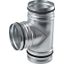 STE LWF T 100 - 100 T-piece DN 100/100 galvanized sheet steel 159292 thumbnail 1