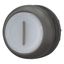 M22S-DL-W-X1 Illuminated pushbutton actuator, RMQ-Titan, Flush, momentary, White, inscribed 1, Bezel: black thumbnail 5