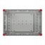 VB32HT-H160/4 NH fuse housing VMS32H for OFAZ DIN00 fuse support. thumbnail 1