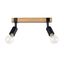 CEILING LAMP ZUCA 2 BLACK E27 2X15W IP20 thumbnail 3