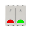 DND/MUR room Series switch with LED exchangeable Dune - Zenit thumbnail 1