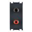 Audiosocket 1M 2xRCA, black thumbnail 3